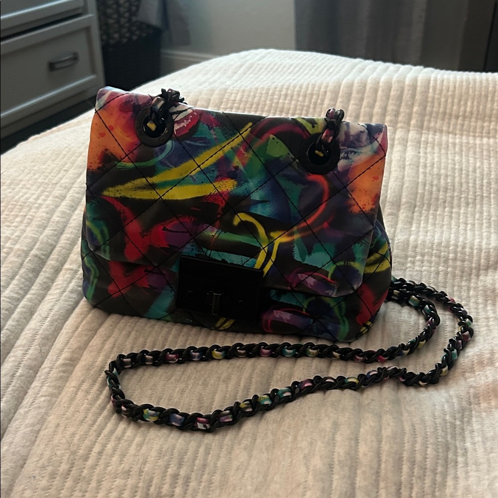 Aldo Colorful Quilted Shoulder Bag
